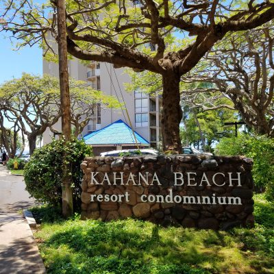 <!-- 240614 --!> June 14 to June 21 2024 <br> One Bedroom <br> OCEAN FRONT <br> Kahana Beach Resort <br> MAUI <br>