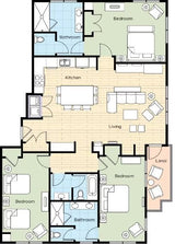 <!-- 260116 --> January 16 to January 19 2026<br>Three Bedroom<br>SCENIC<br>Club Wyndham Resort at Avon<br>COLORADO<br>