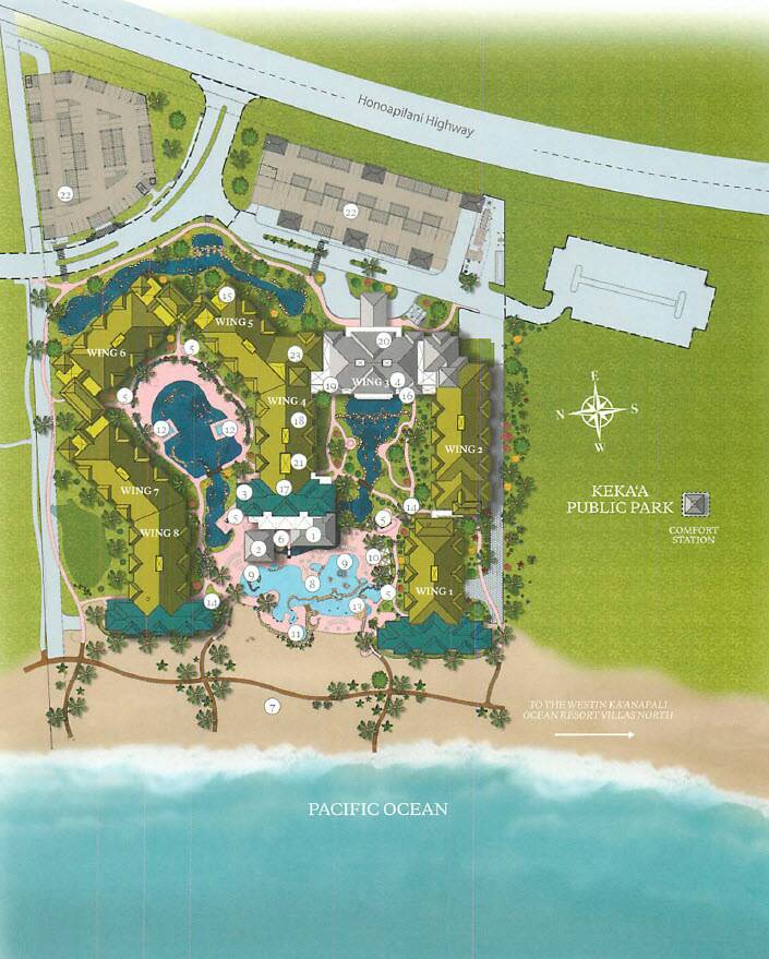 Westin nanea map outlet
