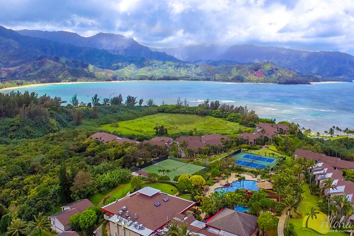 <!-- 270129 --> January 29 to February 5 2027<br>Two Bedroom<br>OCEAN VIEW<br>Hanalei Bay Resort<br>KAUAI<br>